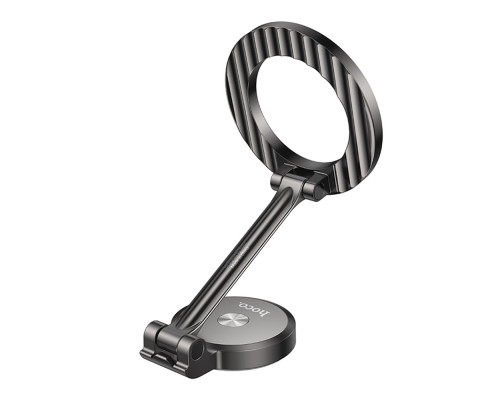 Автотримач Hoco H51 Magnetic For Ring Колір Сiрий 6942007623483