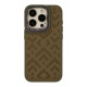 Чохол Kajsa Briquette Collection Rhombus для iPhone 15 Pro Колір Brown 4894505156852