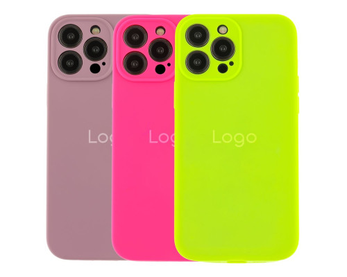 Чохол Silicone Case Full Size with Frame для iPhone 13 Pro Max Колір 21.Sea Blue 2020000480518 ma31934_3610996