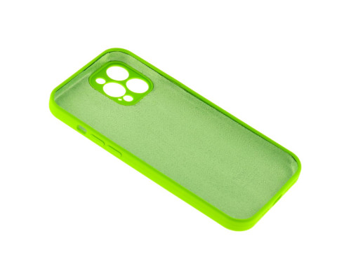 Чохол Silicone Case Full Size with Frame для iPhone 12 Pro Max Колір 51.Mellow Yellow 2020000461180 ma24508_1821908