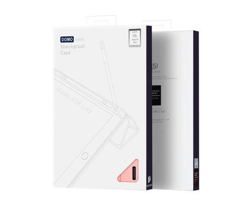 Чохол Dux Ducis Domo для Samsung Tab S10 Plus/S9 Plus/Tab S9 FE Plus with S Pen Holder & Sleep Wake Колір Pink 2020000435709 ma35810_3605250