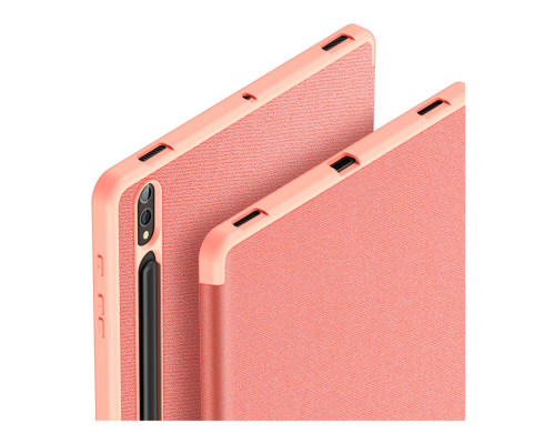 Чохол Dux Ducis Domo для Samsung Tab S10 Plus/S9 Plus/Tab S9 FE Plus with S Pen Holder & Sleep Wake Колір Pink 2020000435709 ma35810_3605250