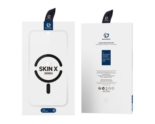 Чохол-книжка Dux Ducis Skin X Pro with MagSafe для iPhone 15 Pro Колір Black 6934913025239