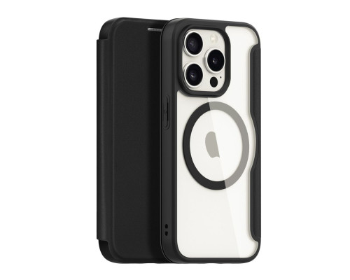 Чохол-книжка Dux Ducis Skin X Pro with MagSafe для iPhone 15 Pro Колір Black 6934913025239