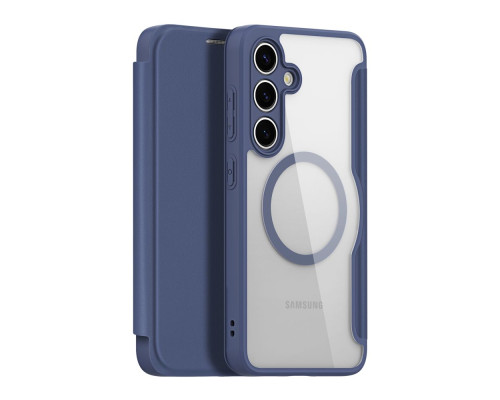 Чохол-книжка Dux Ducis Skin X Pro with MagSafe для Samsung S24 5G (S921) Колір Blue 6934913021637