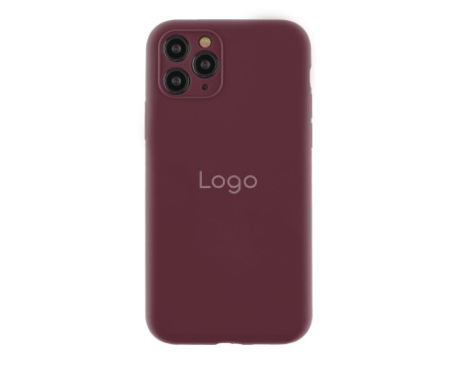 Чохол Silicone Case Full Size with Frame для iPhone 11 Pro Колір 75.Berry Purple 2020000471462 ma23270_3665364