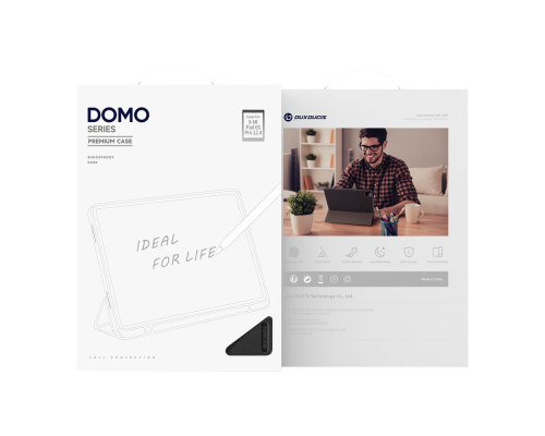 Чохол Dux Ducis Domo для Xiaomi Pad 6S Pro 12.4" with Stylus Pen Holder & Auto Sleep Wake Колір Blue 2020000479765 ma35085_3344917