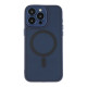 Чохол TPU+PC Magnetic Matte Camera Lens with Magsafe для iPhone 15 Pro Колір Dark Blue 2020000437642