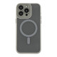 Чохол TPU+PC Magnetic Matte Camera Lens with Magsafe для iPhone 14 Колір Black 2020000437932