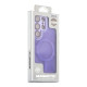 Чохол TPU+PC Magnetic Matte Camera Lens with Magsafe для Samsung S24 FE 5G (S721) Колір Purple 2020000437307