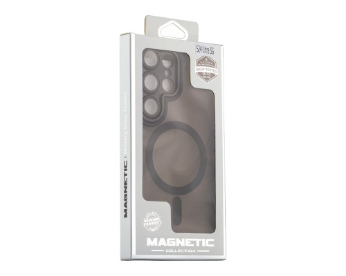 Чохол TPU+PC Magnetic Matte Camera Lens with Magsafe для Samsung S23 FE 5G (S711) Колір Black 2020000437376