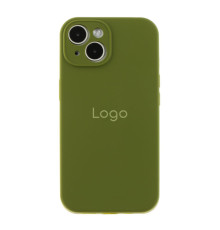 Чохол Silicone Case Full Size with Frame для iPhone 16 Колір 45.Army Green 2020000440574 ma35899_3605638