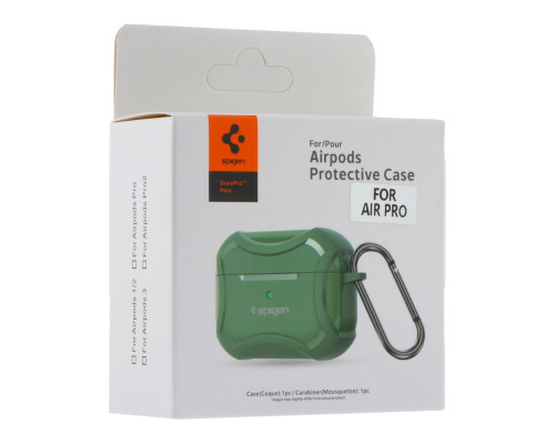 Футляр TPU Spigen DuraPro Flex with Hook для Airpods 1/2 Колір Blue 2020000438618 ma35267_3345633