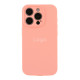 Чохол Silicone Case Full Size with Frame для iPhone 16 Pro Колір 38.Shiny Pink 2020000441007 ma35901_3605720
