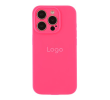 Чохол Silicone Case Full Size with Frame для iPhone 16 Pro 38.Shiny Pink ma35901_3605720 2020000441007
