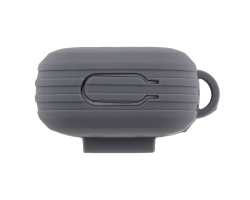 Футляр Silicone Fashion Case with Hook для Airpods 1/2 Колір Navy blue 2020000441816 ma35263_3345611