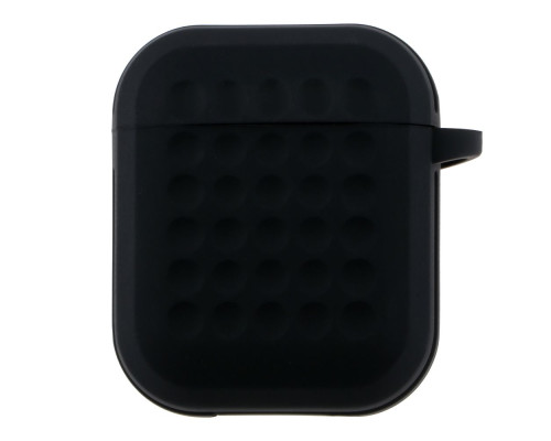 Футляр Silicone Fashion Case with Hook для Airpods 1/2 Колір Navy blue 2020000441816 ma35263_3345611