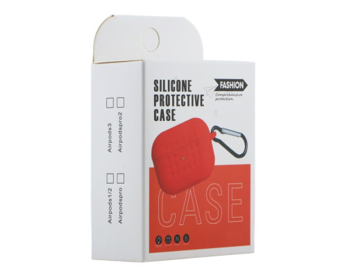 Футляр Silicone Fashion Case with Hook для Airpods Pro Колір Dark Green 2020000441779 ma35265_3345621