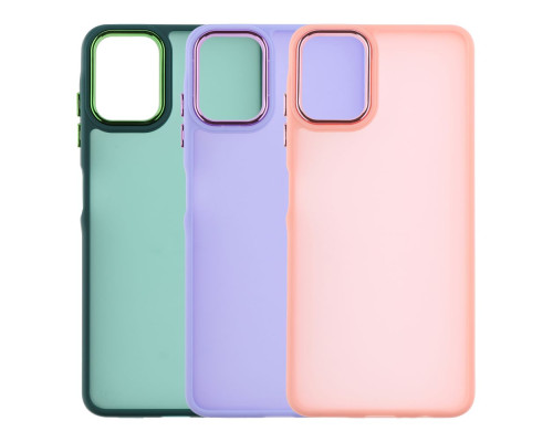 Чохол TPU+PC Space II Color Matte для Samsung Galaxy A05 (A055) Колір Pink 2020000443483