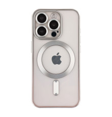 Чохол TPU Metallic Chrome Full Camera with Magsafe для iPhone 16 Pro Колір Chrome Silver 2020000451297 ma36190_3606942