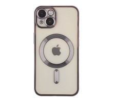 Чохол TPU Metallic Full Camera with Magsafe для iPhone 16 Black ma36186_3606898 2020000457503