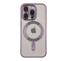 Чохол TPU Metallic Full Camera with Magsafe для iPhone 16 Pro Max Dark Purple ma36188_3606920 2020000457282