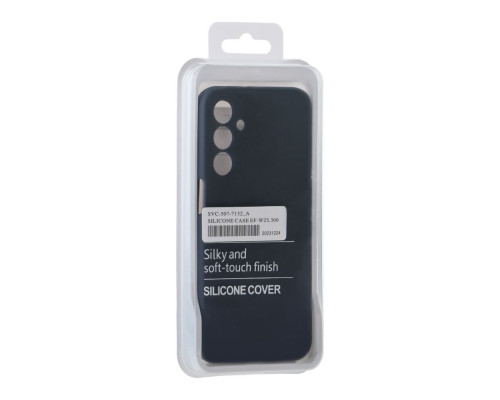 Чохол Liquid Silicone (AA) Full Camera для Samsung Galaxy S24 5G (S921) Колір 08.Dark blue 2020000446729