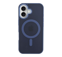 Чохол TPU+PC Goldencis Matte with MagSafe для iPhone 16 Plus Колір Dark Blue 2020000444862