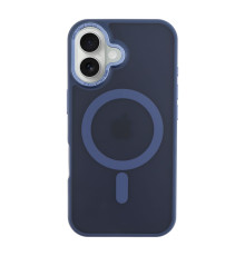 Чохол TPU+PC Goldencis Matte with MagSafe для iPhone 16 Plus Колір Dark Blue 2020000444862 ma34878_3343971