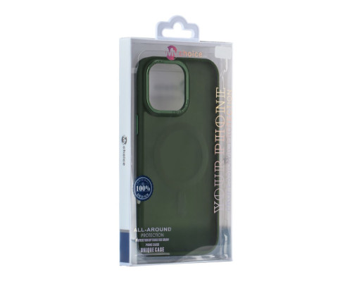 Чохол TPU+PC Goldencis Matte with MagSafe для iPhone 16 Pro Колір White 2020000444763 ma34879_3343981