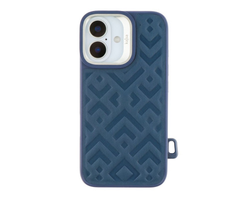 Чохол Kajsa Briquette Collection Rhombus with MagSafe для iPhone 16 Колір Blue 2020000457992 ma36171_3606851