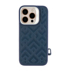 Чохол Kajsa Briquette Collection Rhombus with MagSafe для iPhone 16 Pro Max Колір Blue 2020000457893 ma36173_3606861