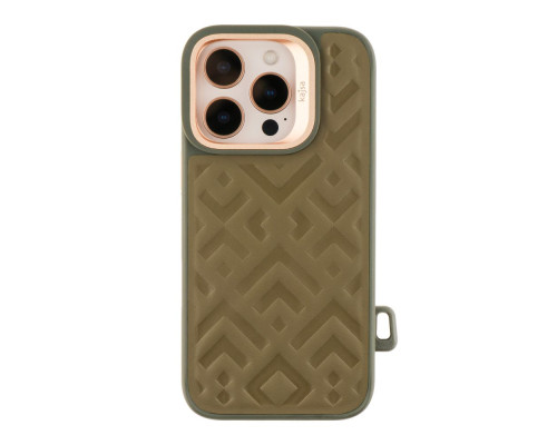 Чохол Kajsa Briquette Collection Rhombus with MagSafe для iPhone 16 Pro Max Колір Blue 2020000457893 ma36173_3606861