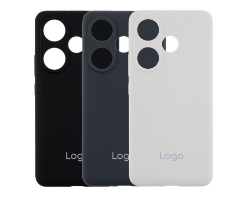 Чохол Liquid Silicone (AA) для Xiaomi Poco F6 / Turbo 3 Колір 15.Dark Grey 2020000465454 ma37476_3612011