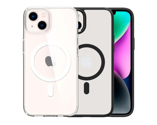 Чохол TPU+PC Spigen Ultra Hybrid with Magsafe для iPhone 13 Pro Max Колір Black 2020000461067 ma34285_3605921