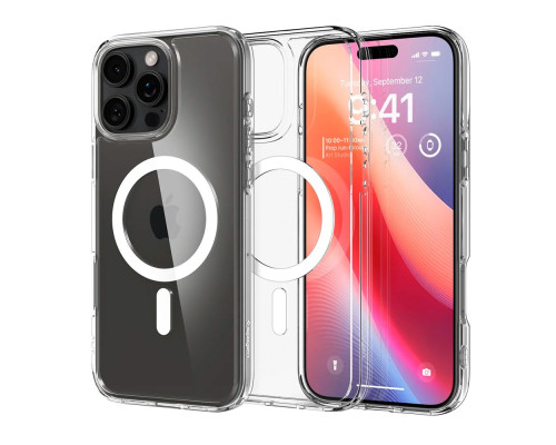 Чохол TPU+PC Spigen Ultra Hybrid with Magsafe для iPhone 16 Pro Колір Black 2020000464044 ma35986_3605939