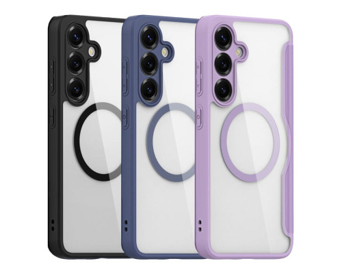 Чохол-книжка Dux Ducis Skin X Pro with MagSafe для Samsung Galaxy S25 5G (S931) Колір Purple Pink 2020000466246 ma36794_3609217
