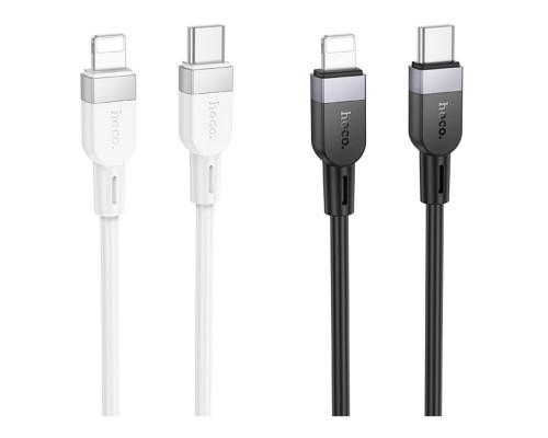 Кабель Hoco X109 Silicone Type-C to Lightning PD27W Колір Бiлий 6942007636193 ma35917_3605819
