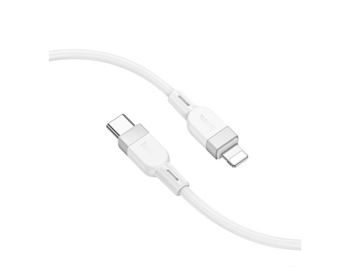 Кабель Hoco X109 Silicone Type-C to Lightning PD27W Колір Бiлий 6942007636193 ma35917_3605819