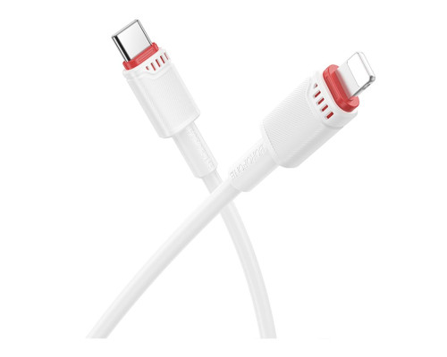 Кабель USB Borofone BX110 Type-C to Lightning PD27W Колір Білий 6941991120695 ma37237_3611049