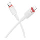 Кабель USB Borofone BX110 Type-C to Lightning PD27W Колір Білий 6941991120695 ma37237_3611049