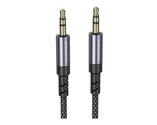 Кабель Aux Borofone BL24 Колір Сiрий 6941991118968 ma36879_3609465