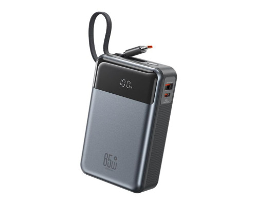 Універсальна Мобільна Батарея Power Bank XO PR267 65W with 65W Type-C two-way charging cable 20000 mAh Колір Сірий 6920680817764 ma37075_3610211