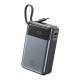 Універсальна Мобільна Батарея Power Bank XO PR267 65W with 65W Type-C two-way charging cable 20000 mAh Колір Сірий 6920680817764 ma37075_3610211
