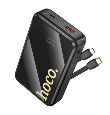 Універсальна Мобільна Батарея Power Bank Hoco Q37A Graceful 22.5W+PD20W with two cables 20000mAh Колір Чорний 6942007644921 ma36607_3608646