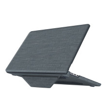 Накладка PC+Fabric AMO-TRI for MacBook Air 13" 2018/2020 （A2337 M1/A2179/A1932） Колір Grey 2020000472605 ma36645_3608783
