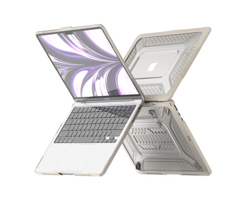 Накладка TPU+PC Hex Shield for MacBook Pro 16' 2024/2023/2021 （A2485/A2780/A2991） Колір Black 2020000472810 ma36654_3608813