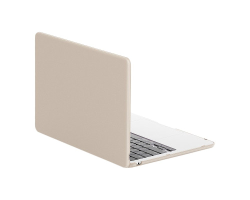 Накладка PC+PU AMO-PU for MacBook Air 13" 2018/2020 （A2337 M1/A2179/A1932） Колір Grey 2020000472407 ma36659_3608831