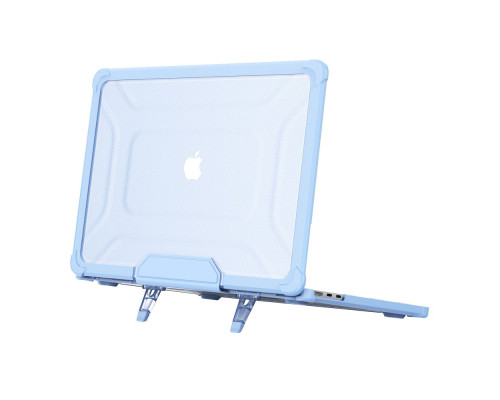 Накладка TPU+PC Color Diagram for MacBook Air 15" 2025/2024/2023 (M4 A3114/M3 A3114/M2 A2941) Колір Navy 2020000472711 ma36668_3608863