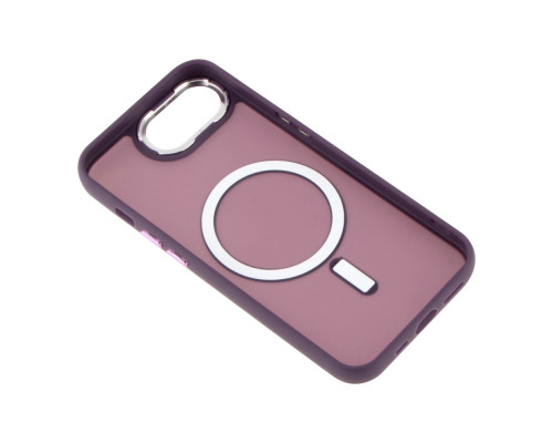 Чохол TPU+PC Space Magnetic Color with Magsafe для iPhone 16e Колір Black 2020000463023 ma37526_3663117